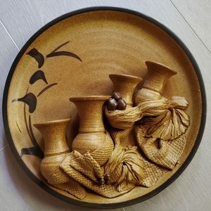 Ceramic wall decoration